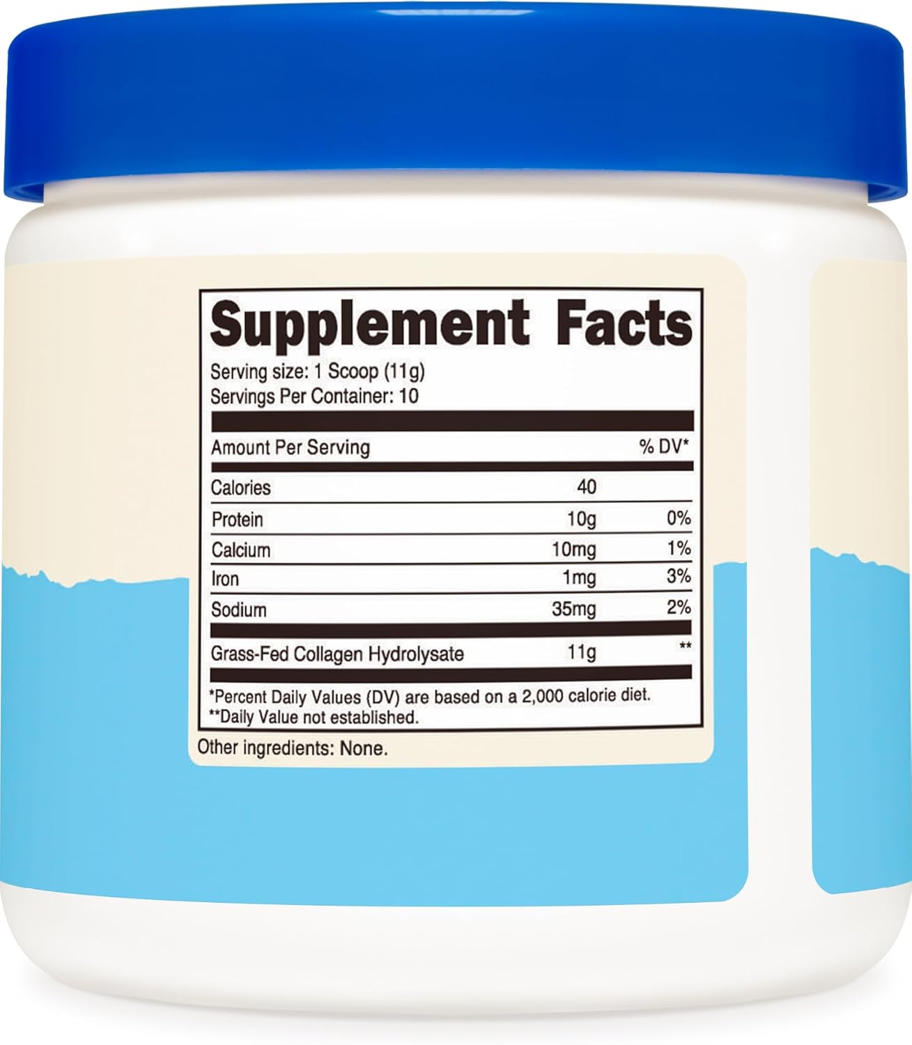 4 oz Nutricost Grass-Fed Collagen Powder, Unflavored - Type I & III Collagen - Gluten-Free, Non-GMO