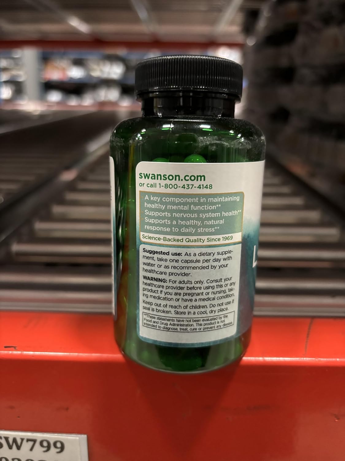 4 Pack Swanson L-Tyrosine Capsules - Amino Acid Supplement for Stress Support, Cognitive Function, and Overall Brain Health - BoostGo Australia