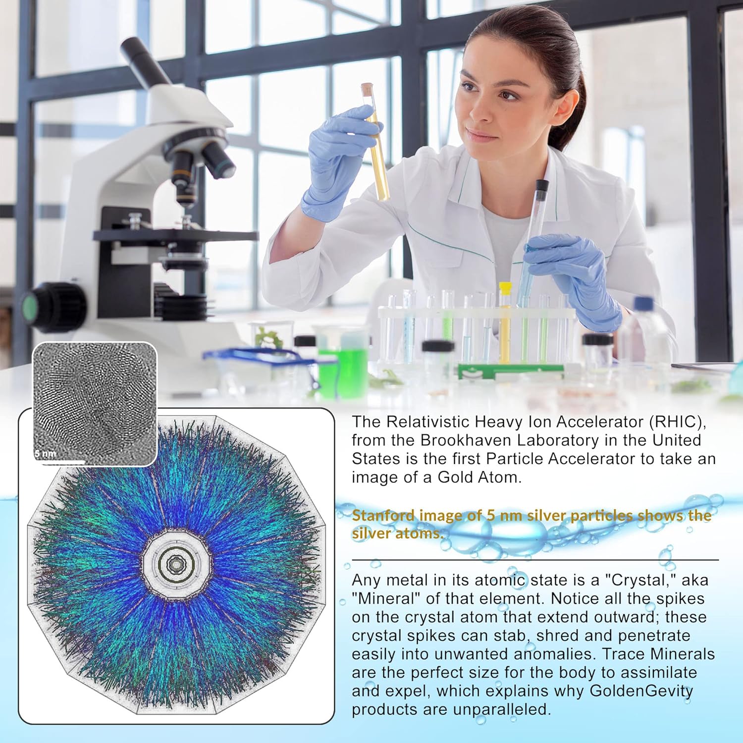 4000 PPM Bioactive Atomic Colloidal Silver 4 oz - Non-Toxic Immune Support Supplement