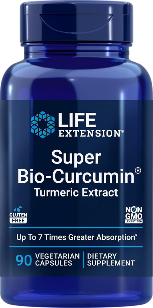400mg Super Bio-Curcumin Turmeric Extract - 90 Veg Capsules - Non-GMO - Vegetarian - Highly Absorbable - BoostGo Australia