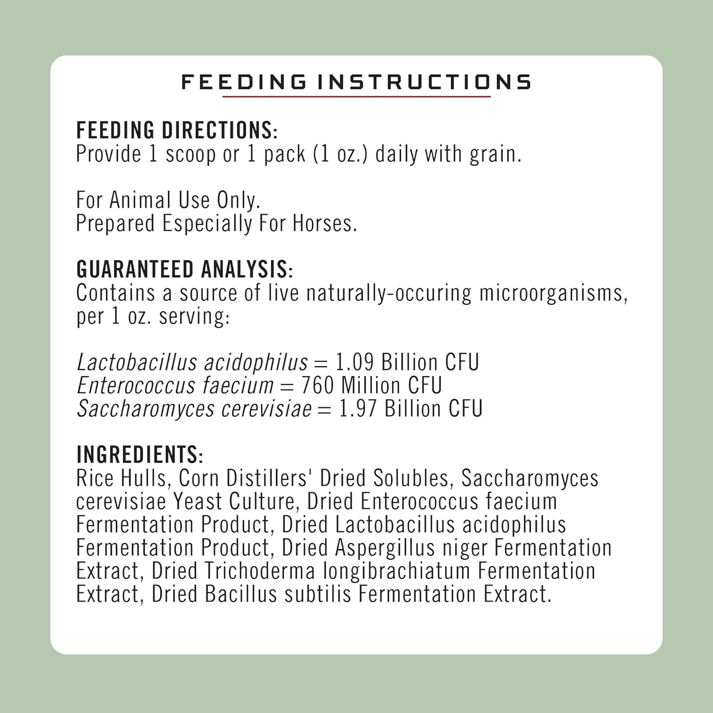 4lb Bag of Formula 707 Equine Supplement for Digestive Health - Probiotics, Prebiotics, Digestive Enzymes for Horses - BoostGo Australia