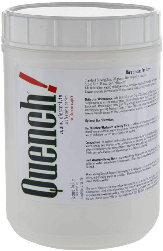 4LB Horse Tech Quench! Electrolytes for Optimal Hydration