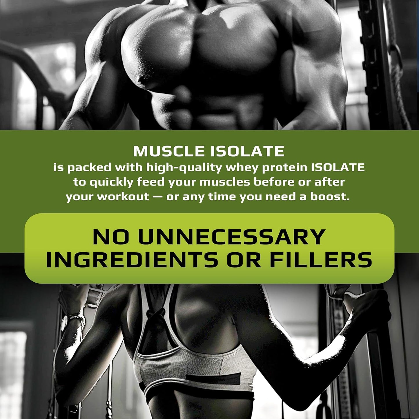 5 lbs Chocolate Lava Muscle Isolate by MUSCLE FOOD LABS - 2 Pack for Muscle Recovery & Growth