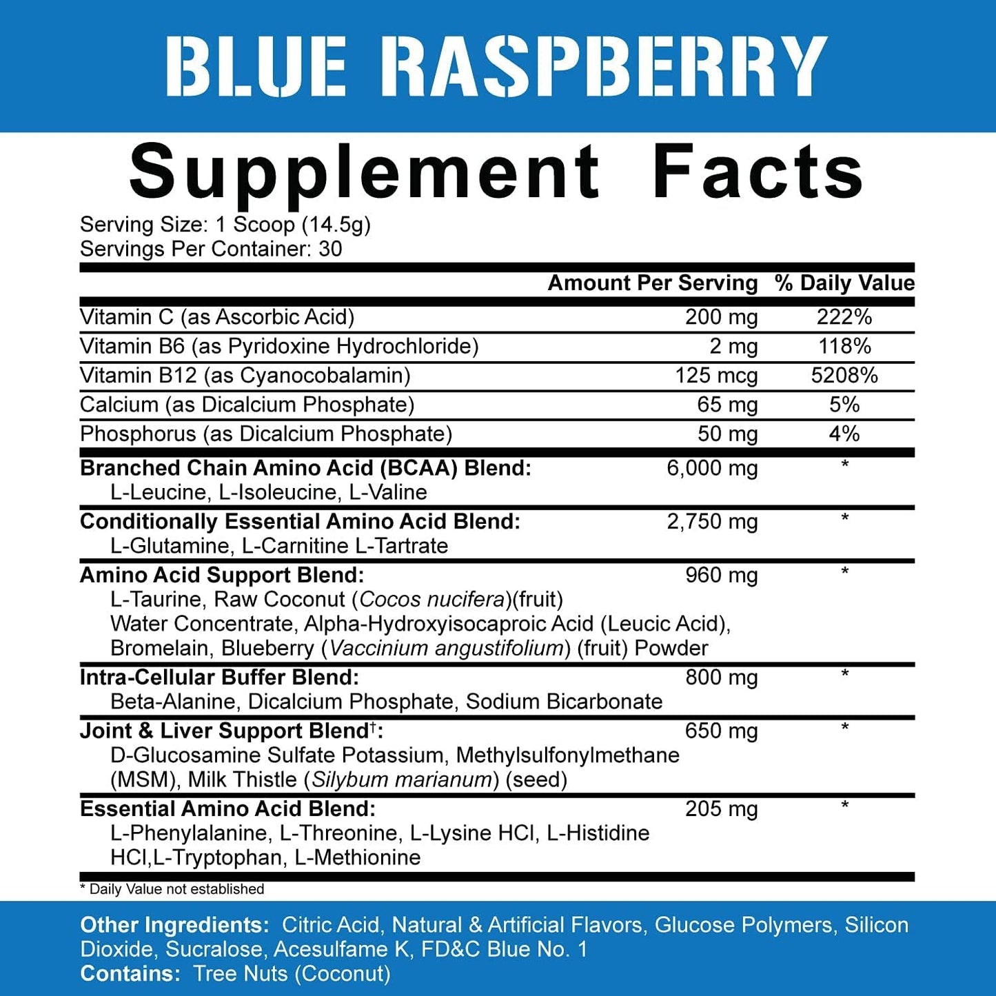 5% Nutrition Rich Piana Bundle: AllDayYouMay BCAA Powder + Kill It Reloaded Pre-Workout (Blue Raspberry)