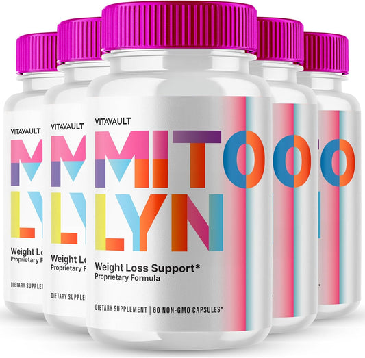 5 Pack of Vitavault Mitolyn Keto Capsules - Advanced Formula for Maximum Strength and All Natural Results - BoostGo Australia