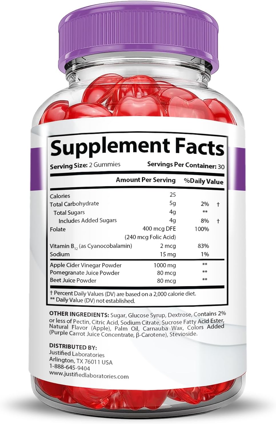 5 Pack Proton Protein Keto ACV Gummies - Advanced Formula with Pomegranate & Beet Juice Powder - 1000MG Apple Cider Vinegar Gummies - Vegan & Non-GMO - 300 Count - BoostGo Australia