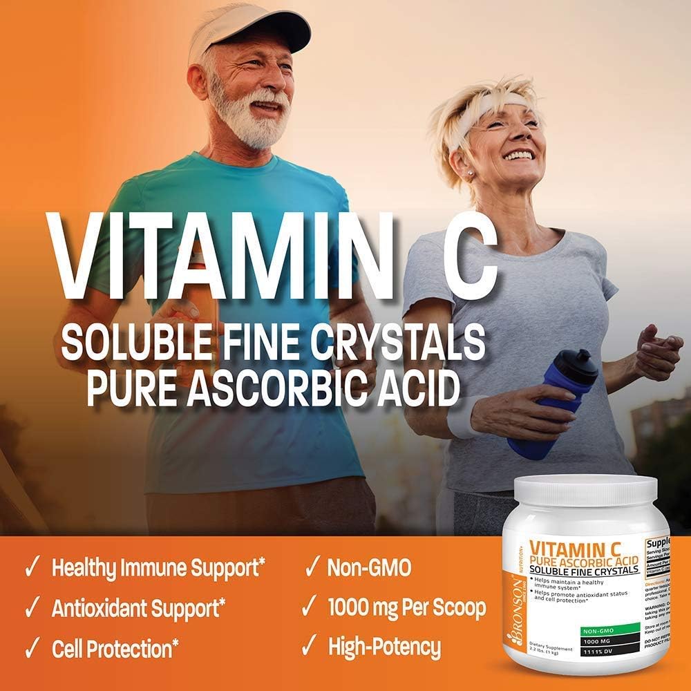 50 Billion CFU Probiotic Powder with Prebiotic, Apple Polyphenols, Pineapple Extract & Vitamin C - Non GMO, Soluble Fine Crystals
