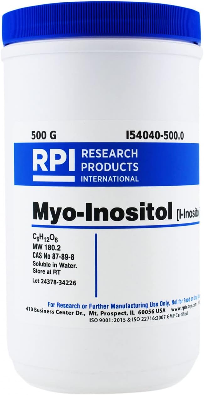 500 Grams of RPI Myo-Inositol Powder for Improved Health and Wellness