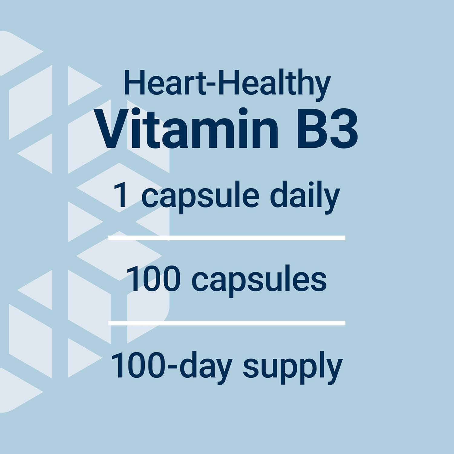 500 mg Life Extension Vitamin B3 Niacin Capsules for Heart Health and Energy Production, Gluten-Free, Non-GMO