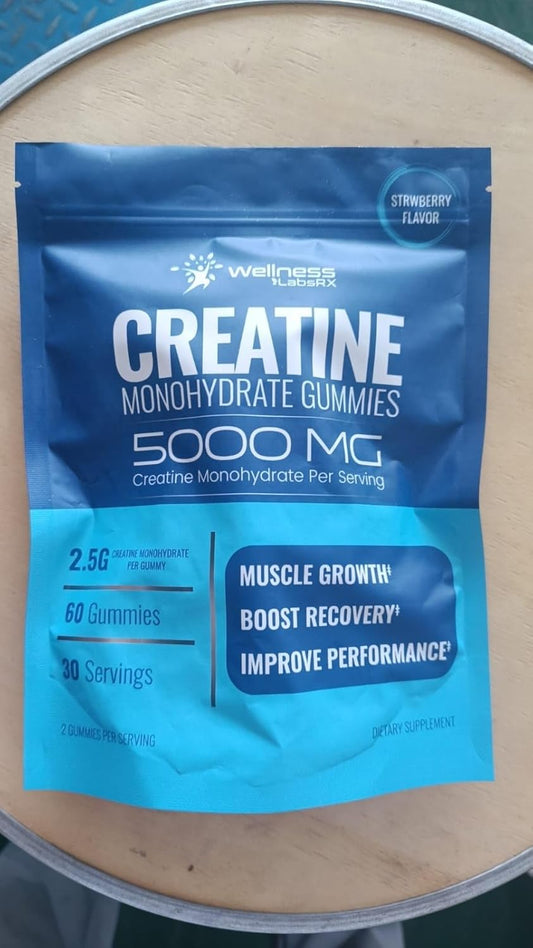 5000 FU Nattokinase Capsules + 5000mg Creatine Gummies Combo Pack