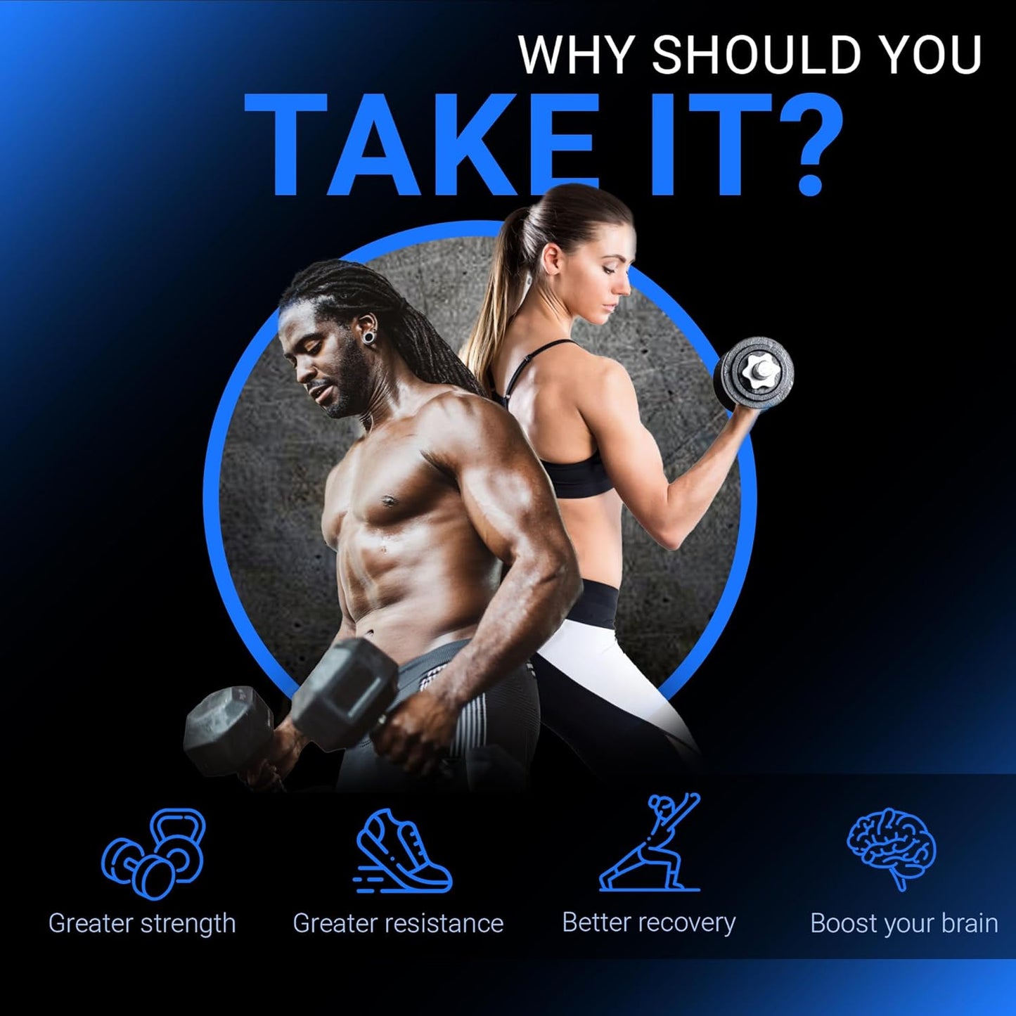 5000 mg Sugar-Free Creatine Monohydrate Gummies for Men & Women - Orange Flavor - Gomitas de Creatina sin azucar