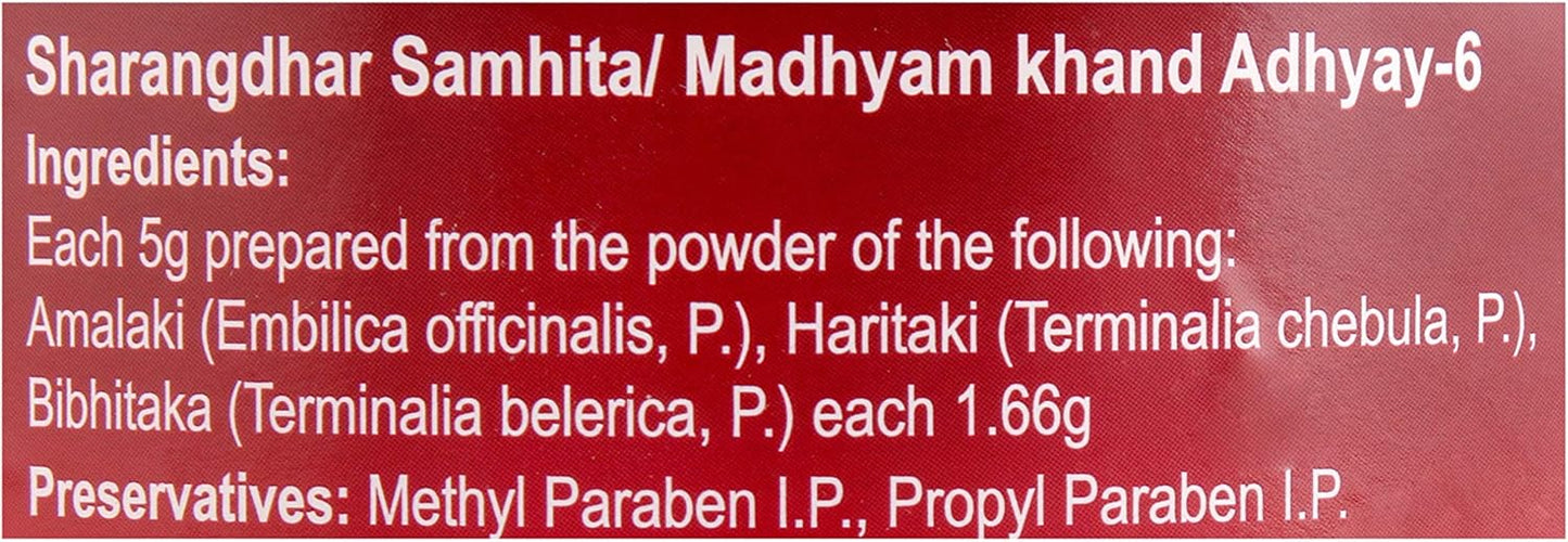 500g Dabur Triphala Churna: Ayurvedic Solution for Digestive Health