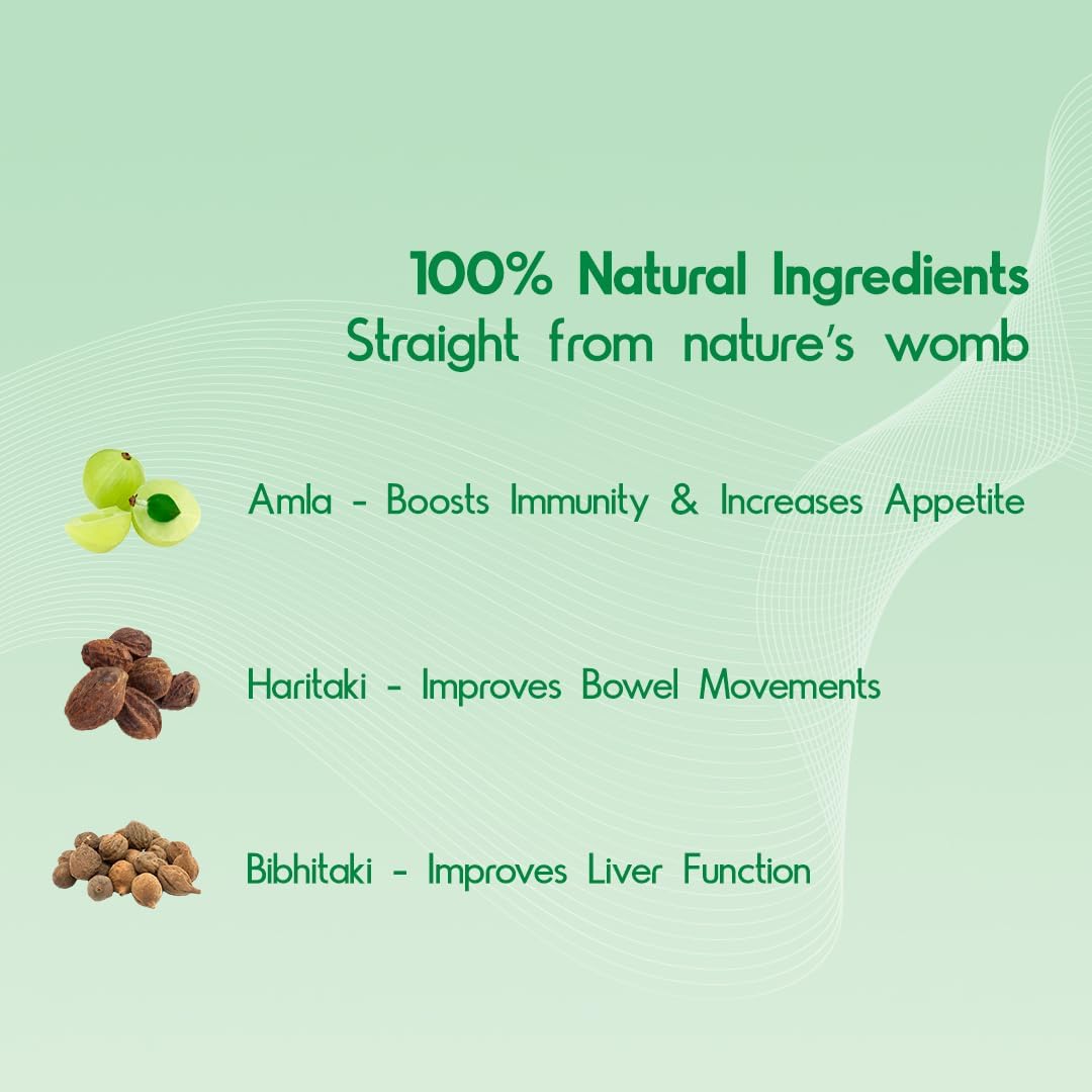 500g Dabur Triphala Churna: Ayurvedic Solution for Digestive Health