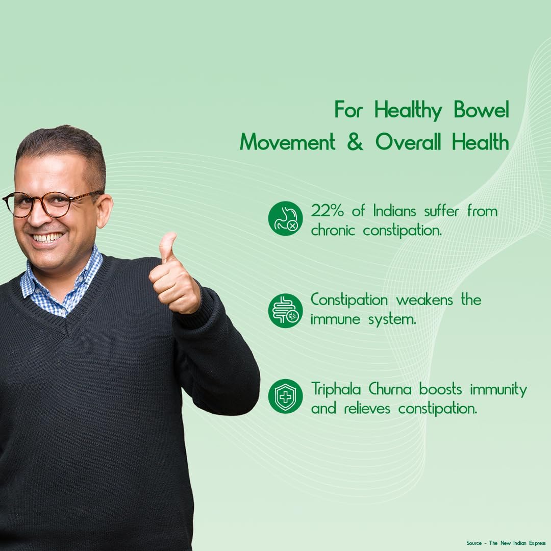 500g Dabur Triphala Churna: Ayurvedic Solution for Digestive Health