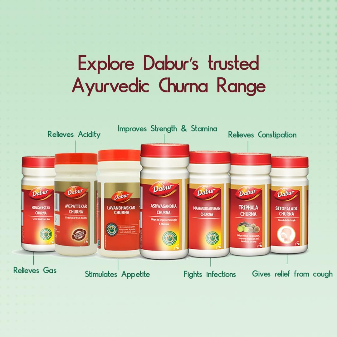 500g Dabur Triphala Churna: Ayurvedic Solution for Digestive Health