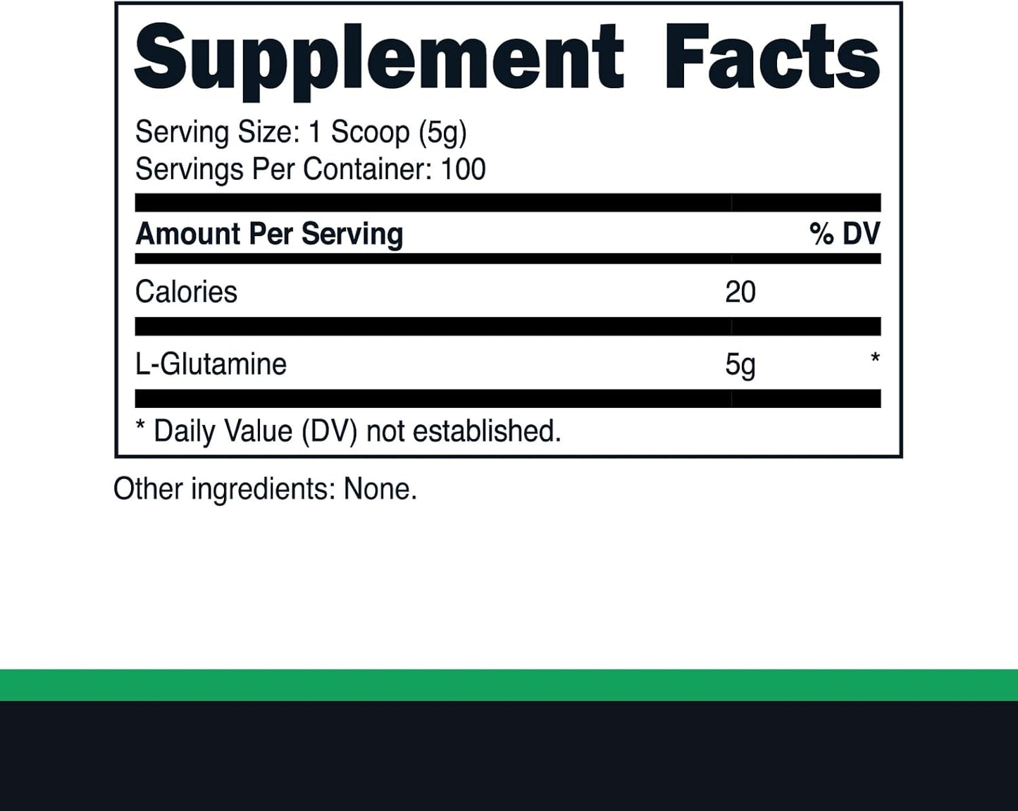 500g Primal L-Glutamine Powder - Unflavored Amino Acid for Sports Performance - Gluten Free, Non-GMO Supplement