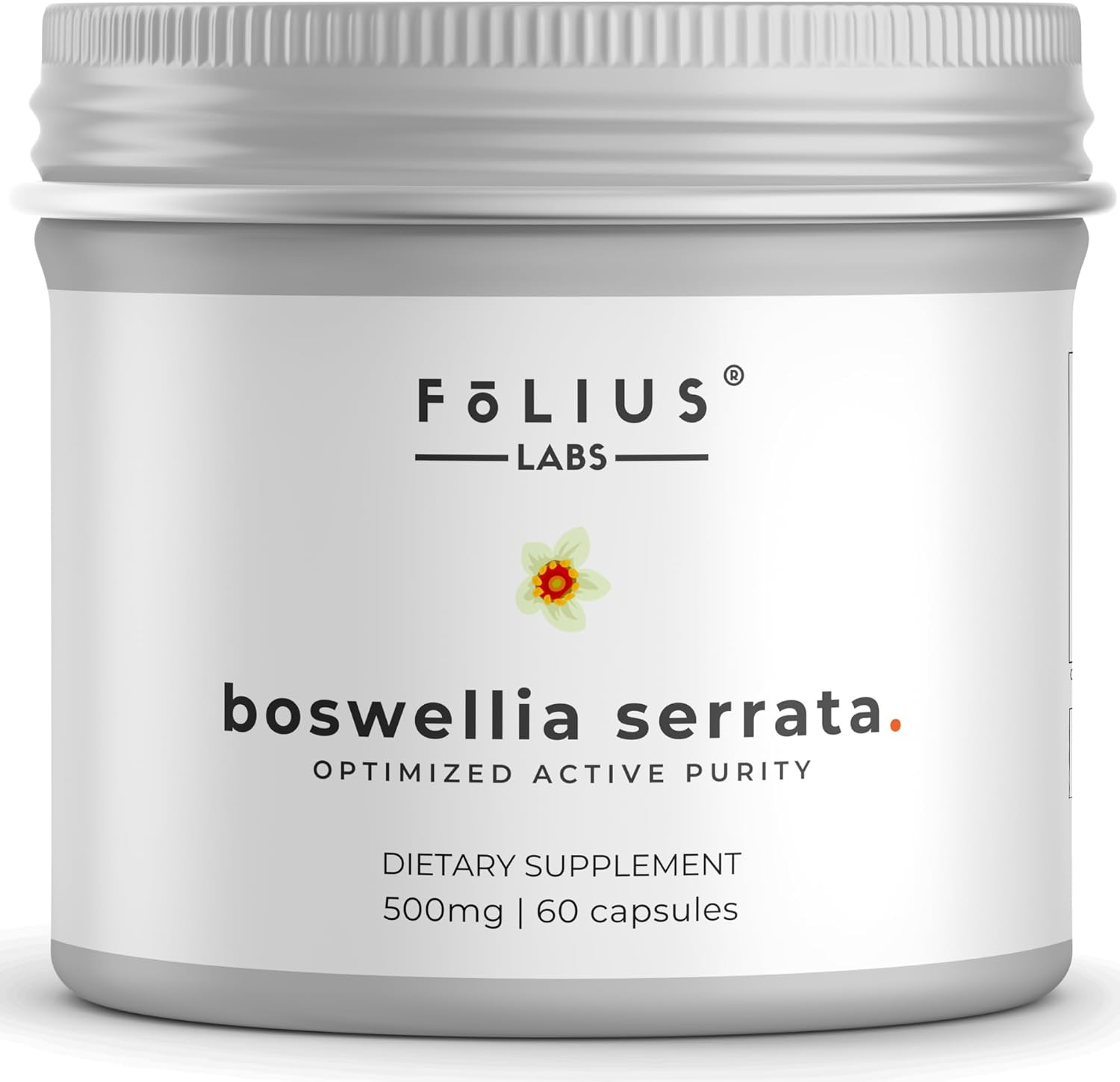 500mg Boswellia Serrata Extract Capsules - Supports Healthy Joints, Muscles - High in Boswellic Acids - 60 Capsules