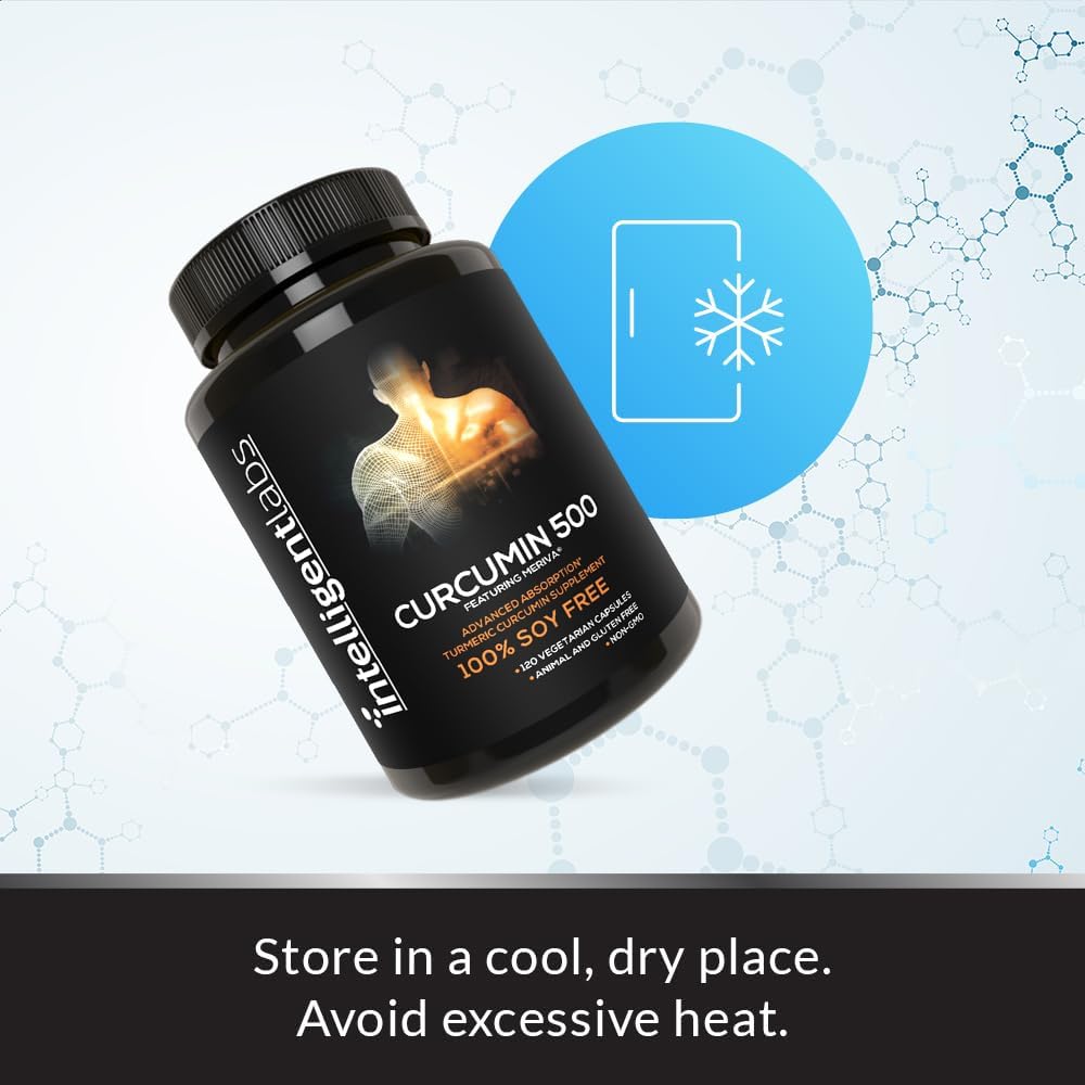 500MG Meriva Curcumin Phytosome Capsules, 2900% More Absorbent Than Regular Turmeric, 100% Soy Free - 120 Count