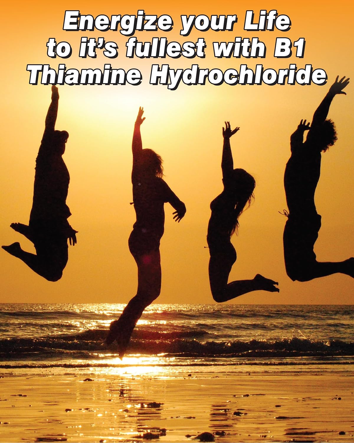 500mg Thiamine HCl Capsules - Vegan Integrative Healing Vitamin B1 Supplement, Non-GMO with No Artificial Fillers - 120 Caps