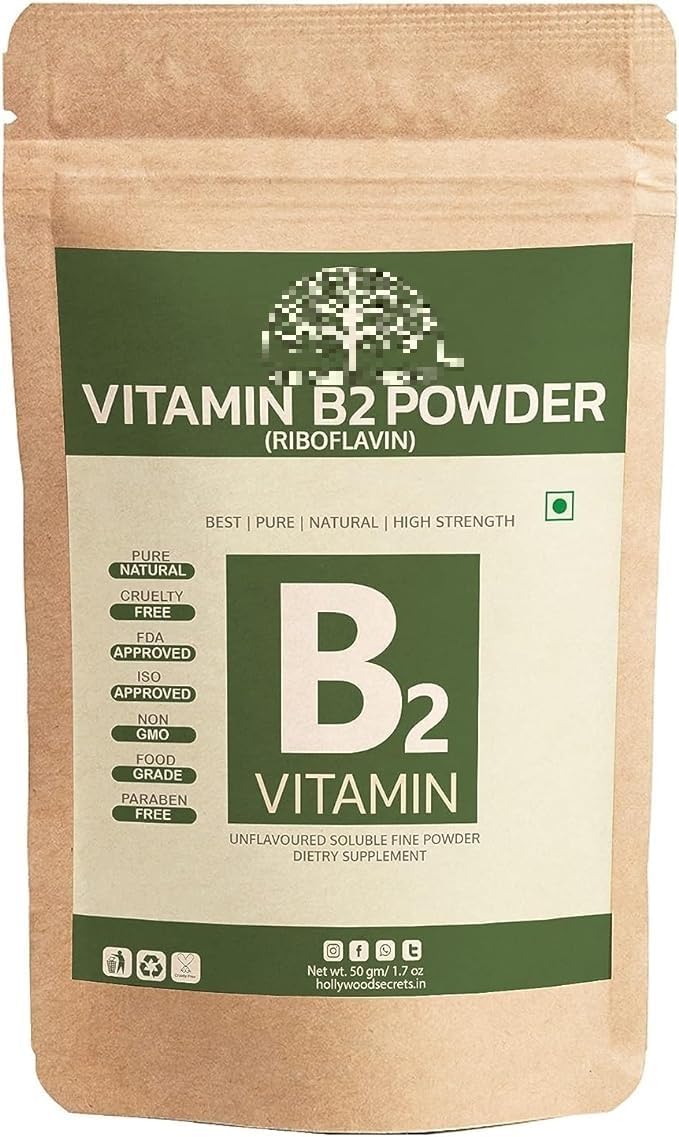 50gm Riboflavin Powder for Improved Vitamin B2 Intake