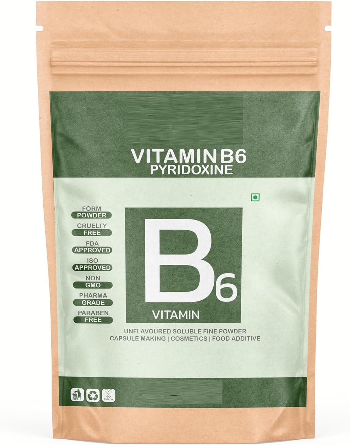 50gm Vitamin B6 Pyridoxine Powder - High Quality Dietary Supplement
