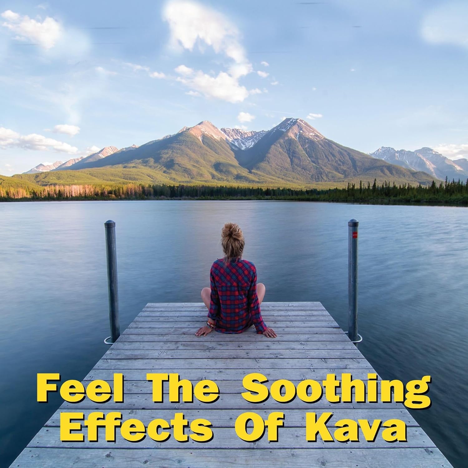 50mg Kava Kava Gummies for Calm & Relaxation - Strong Noble Kava with 50mg Kavalactones - Fast-Acting Fiji Kava Root Extract - 15 Count - Root Beer Flavor