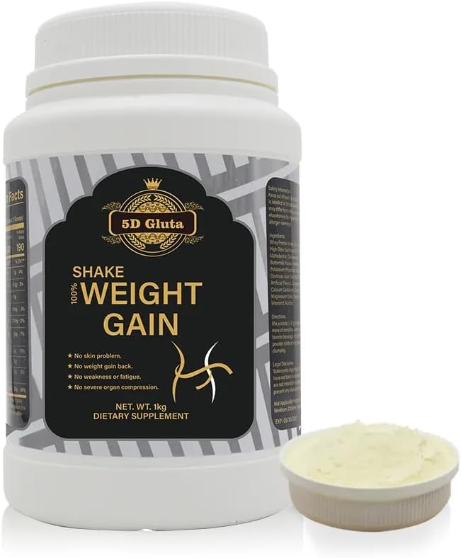 5D Glutamine Whey Protein Powder for Muscle Mass - Spanish-Language Powder Supplement