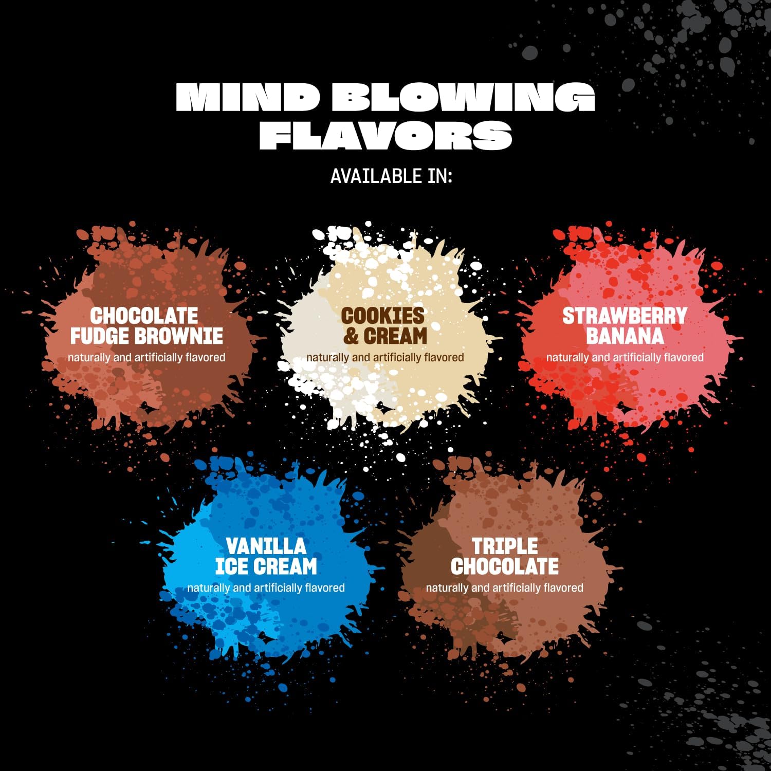 5lb Mutant Mass Weight Gainer Protein Powder - Chocolate Fudge Brownie Flavor - High Calorie Protein for Lean Mass, Muscle Growth, and Bulking