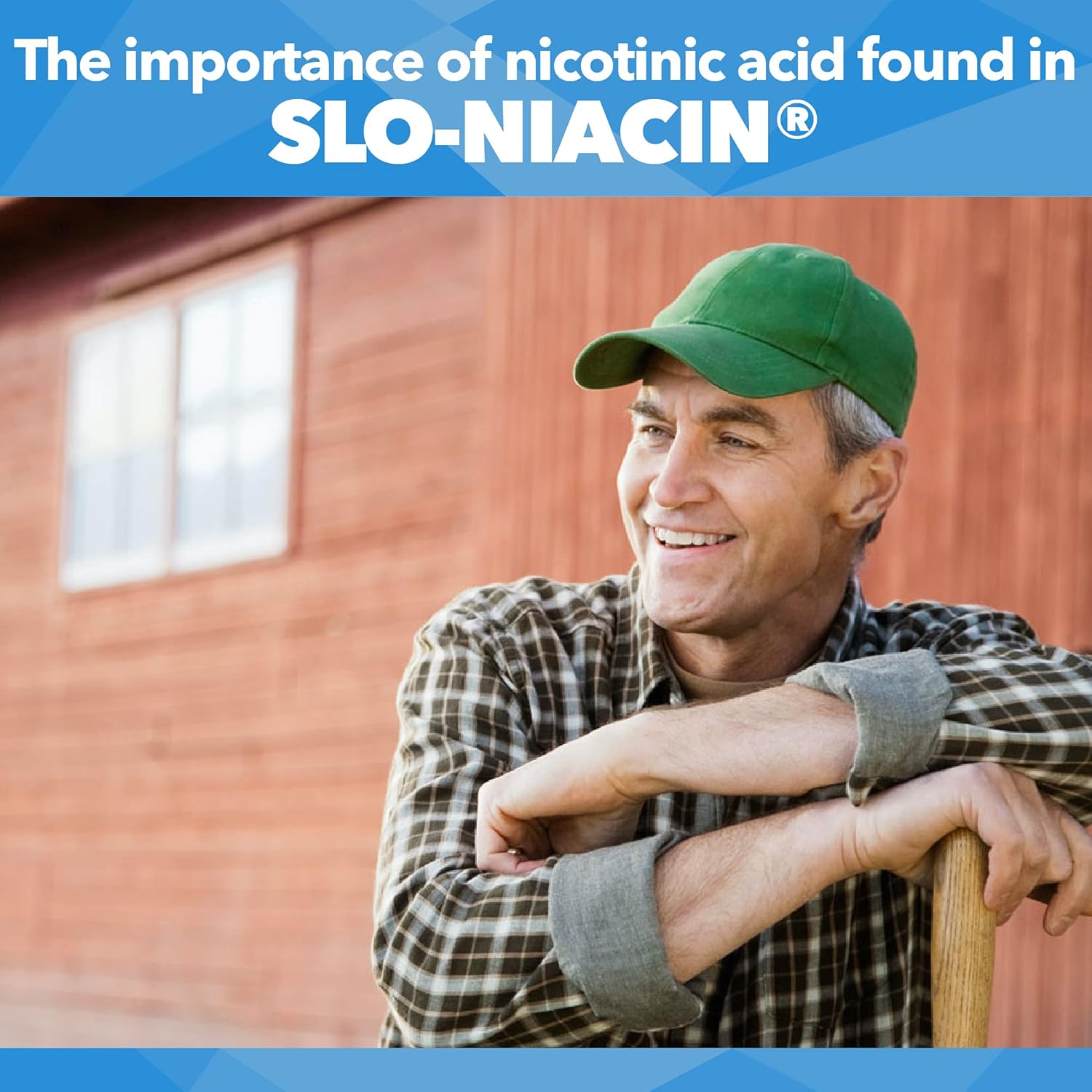 6-Pack Kinara Slo Niacin 500mg Flush Free Capsules/Tablets for Heart & Nutritional Health, Energy, Circulation, Skin - Vitamin B3