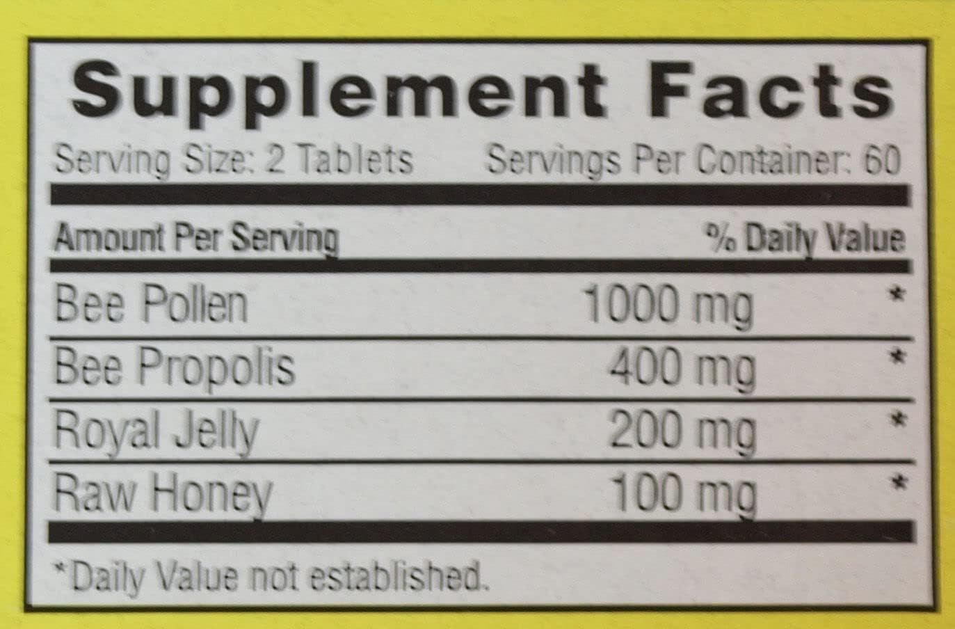 6 Pack of Nature Cure Original Bee Caps - 120 Count Each Bottle - Brown Bottles Included