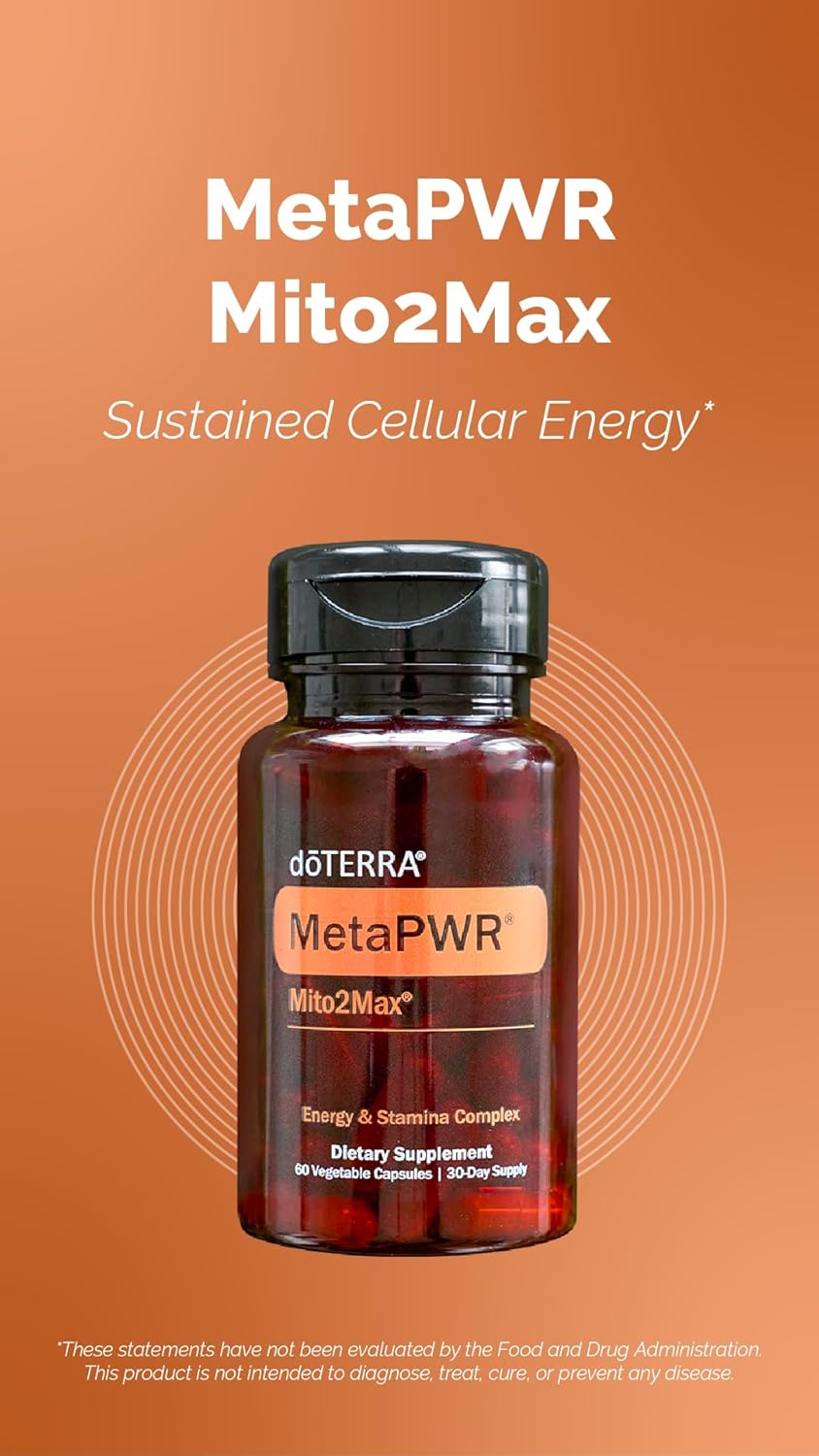 60 Capsules of doTERRA MetaPWR Mito2Max Energy Supplement - BoostGo Australia