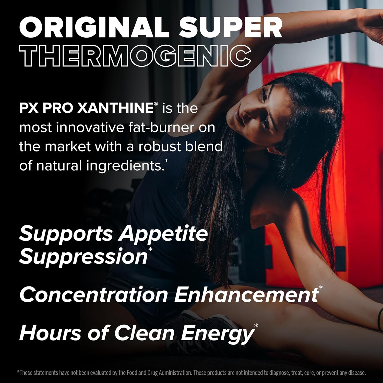 60 Capsules of FINAFLEX PX PRO Xanthine Thermogenic Supplement for Energy, Focus, and Appetite Control with Caffeine & TeaCrine - 60 Servings