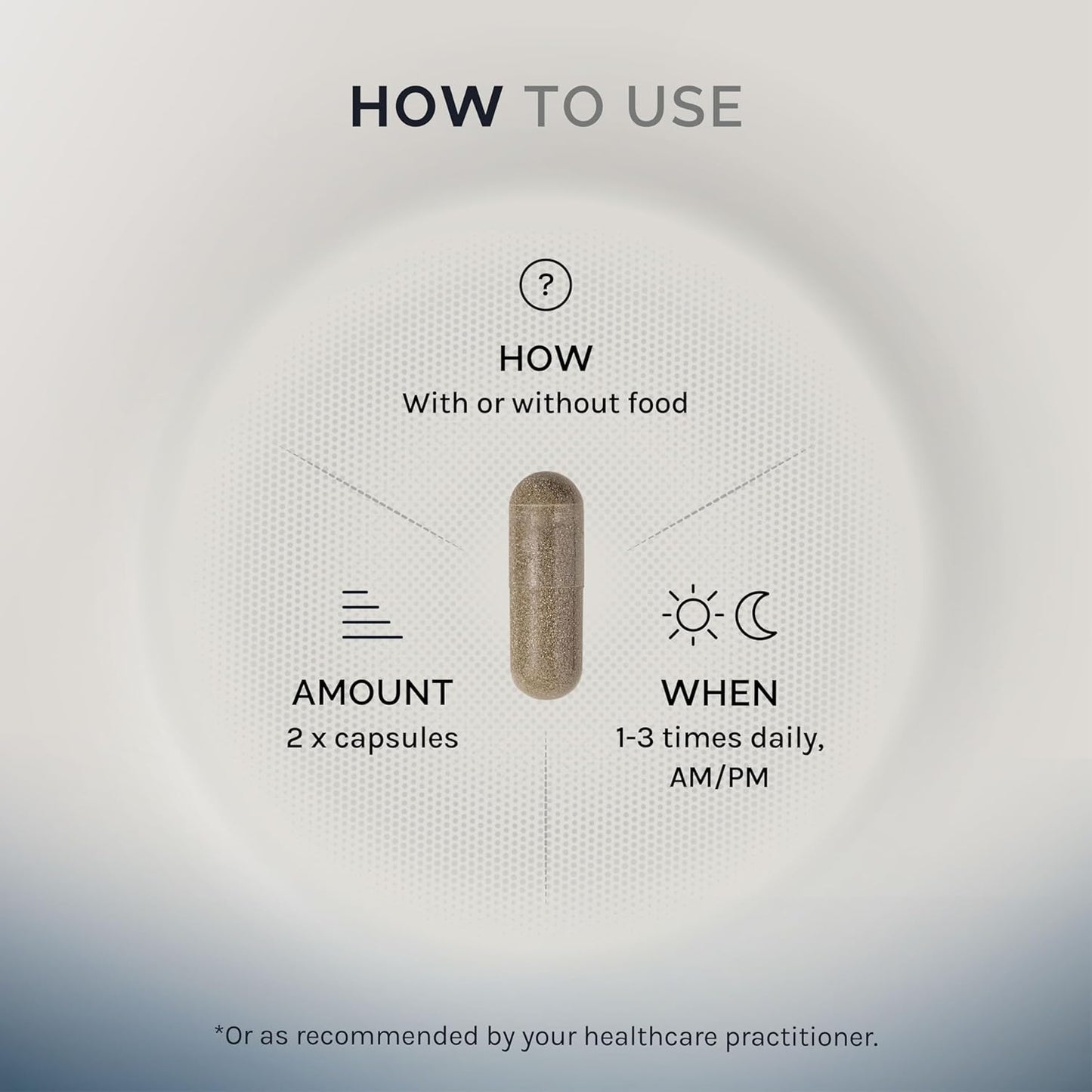 60 Capsules of InfiniWell Ashwagandha for Stress & Mental Clarity - 1300MG Dietary Supplement for Stress & Mood Support