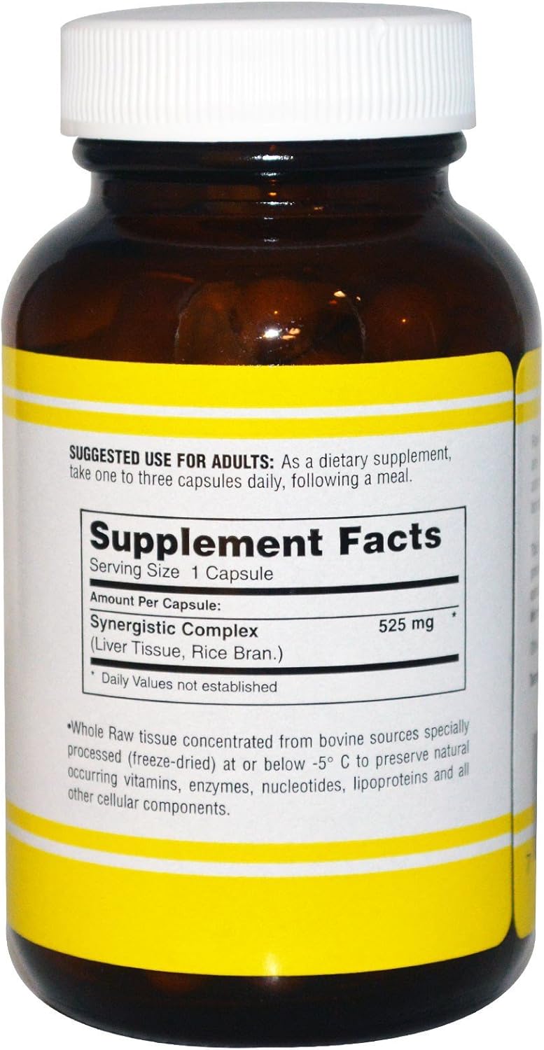 60 Capsules of Liver Support Supplement from Natural Sources