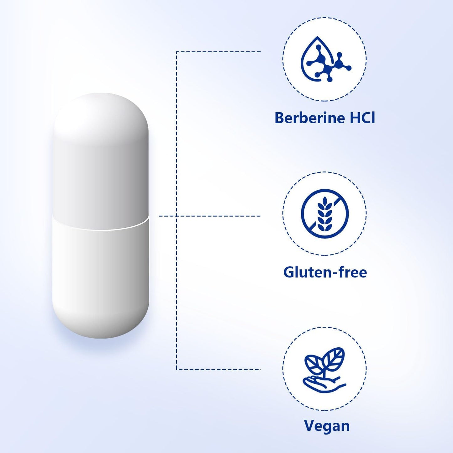 60 Capsules of Wanerbsr Magnesium Glycinate Supplement for Muscle Relaxation, Sleep, Bone Health & Heart Function