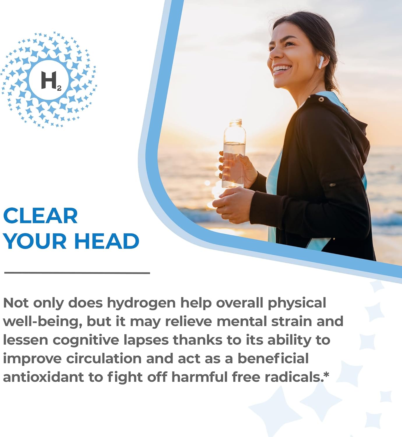 60 Capsules True Nano H2 Plus Molecular Hydrogen Supplement by H2 Universe, LLC: Energy Boost & Antioxidant