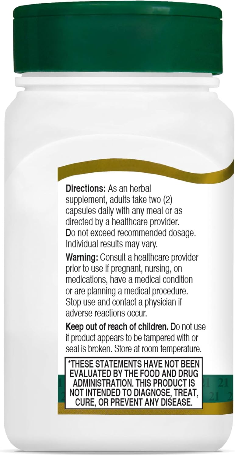 60 Count 21st Century Soy Isoflavones Vegetarian Capsules for Hormonal Balance and Menopause Relief
