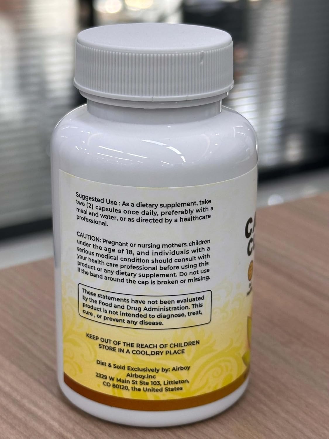 60 Count Airboy Candi Cleanse for Women & Men - Gut Colon Cleanse Detox with Oregano Leaf, Caprylic Acid, Wormwood, Black Walnut Support