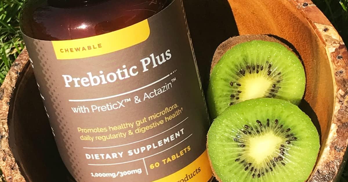 60 Count Chewable Prebiotic Plus with Actazin™ for Digestive Health - BoostGo Australia