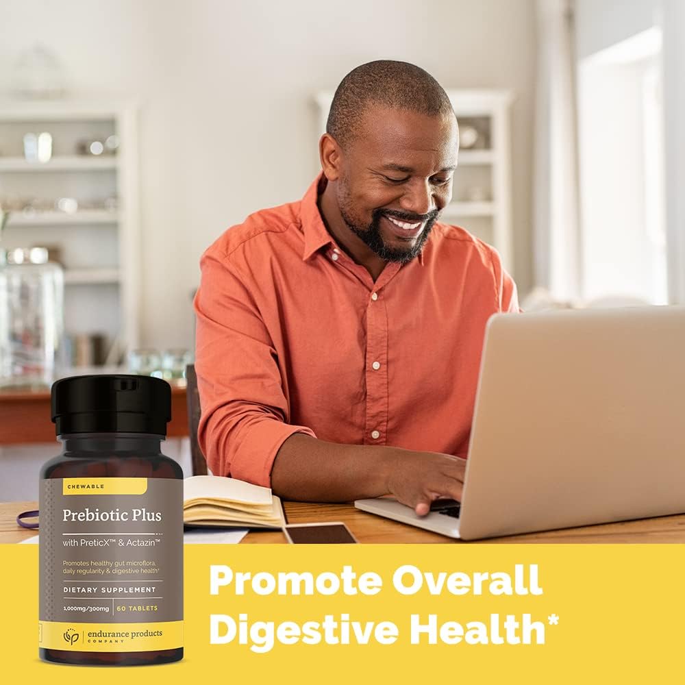 60 Count Chewable Prebiotic Plus with Actazin™ for Digestive Health - BoostGo Australia