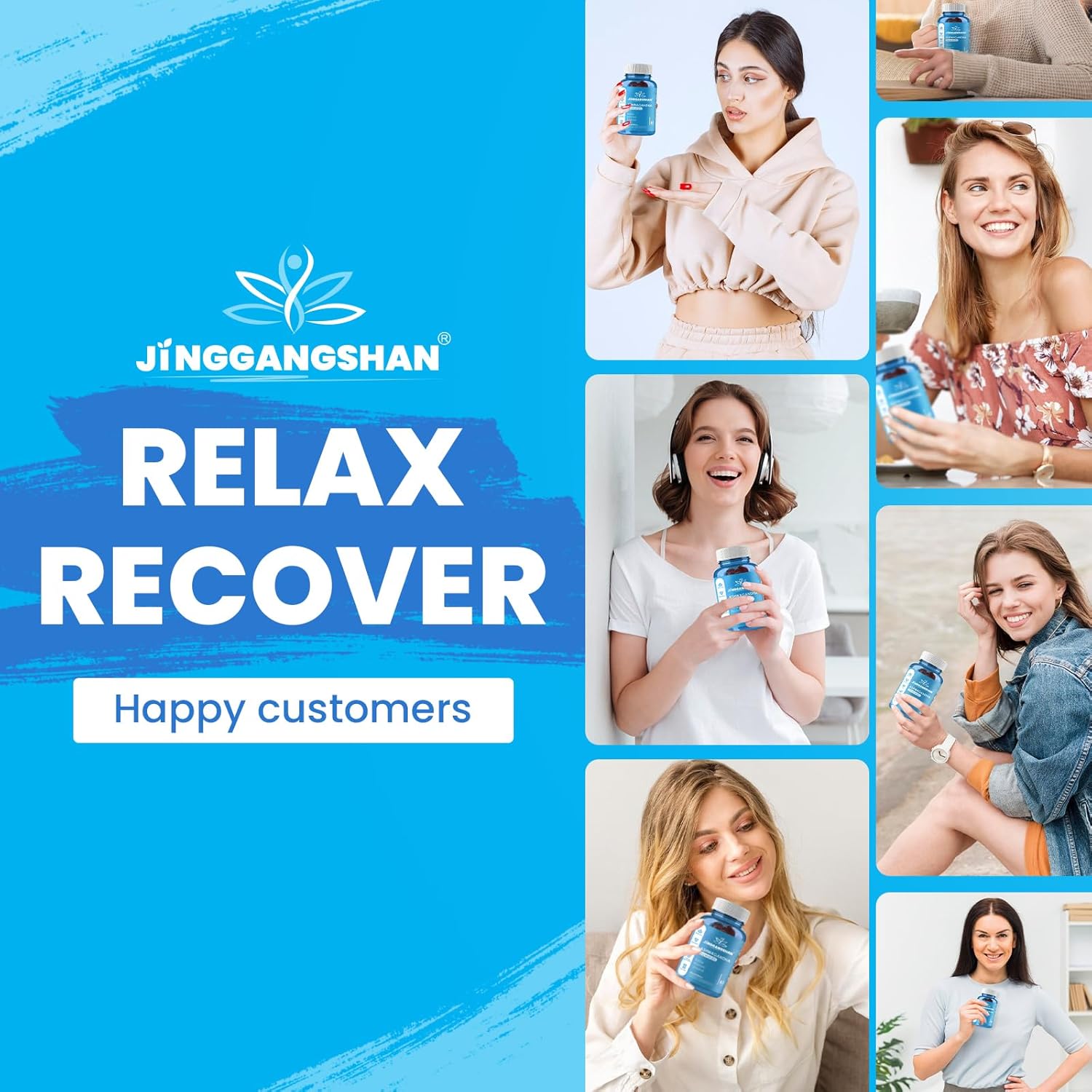 60 Count Mixed Berry Ashwagandha Gummies KSM-66 - Vegan & Gluten-Free Relaxation Supplement with Organic Ashwa Root Extract - Non-GMO & Plant Based for Immune Support