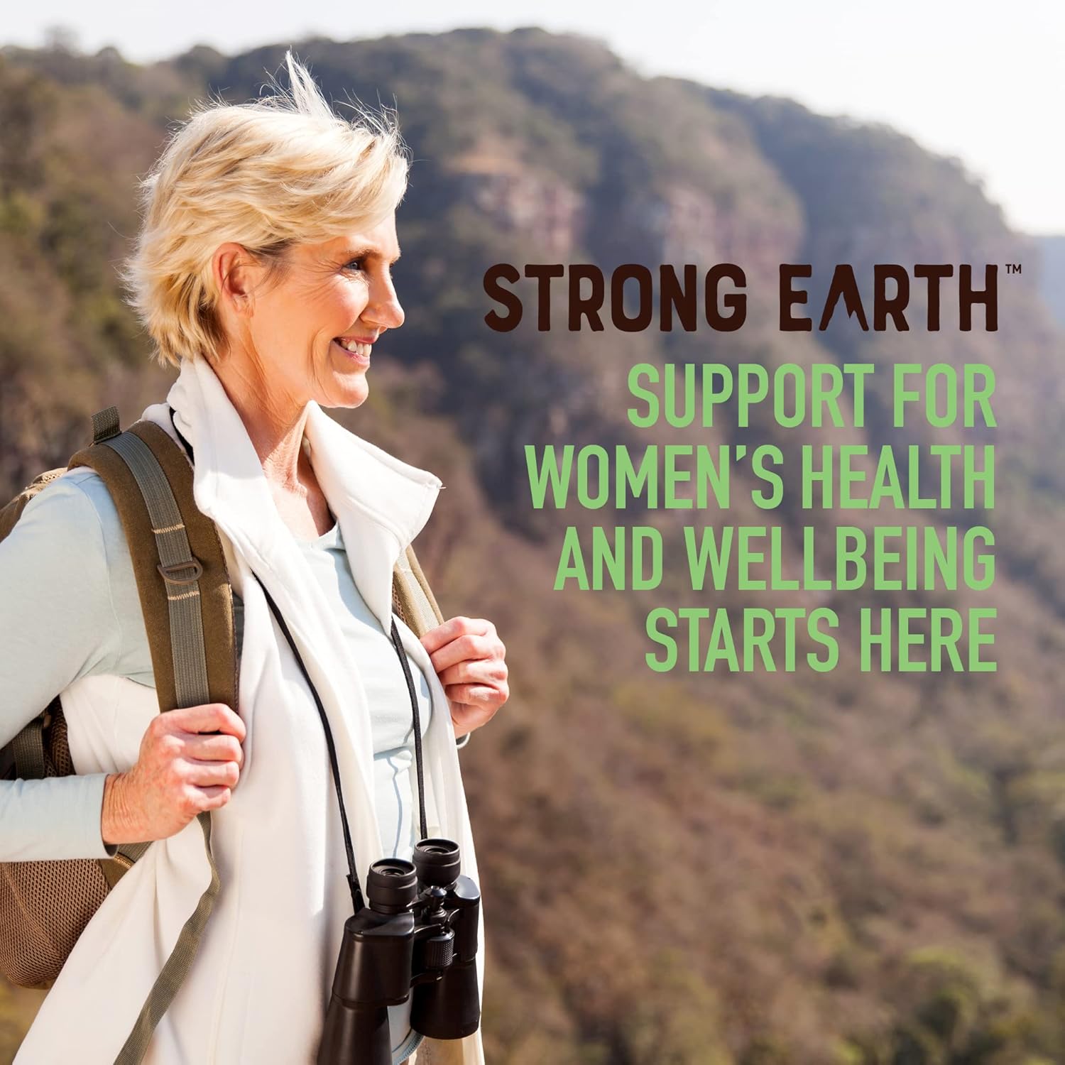 60 Count YUM-V'S Strong Earth Black Cohosh Root 50mg - Natural Menopause Supplements for Women, Night Sweats & Hot Flashes