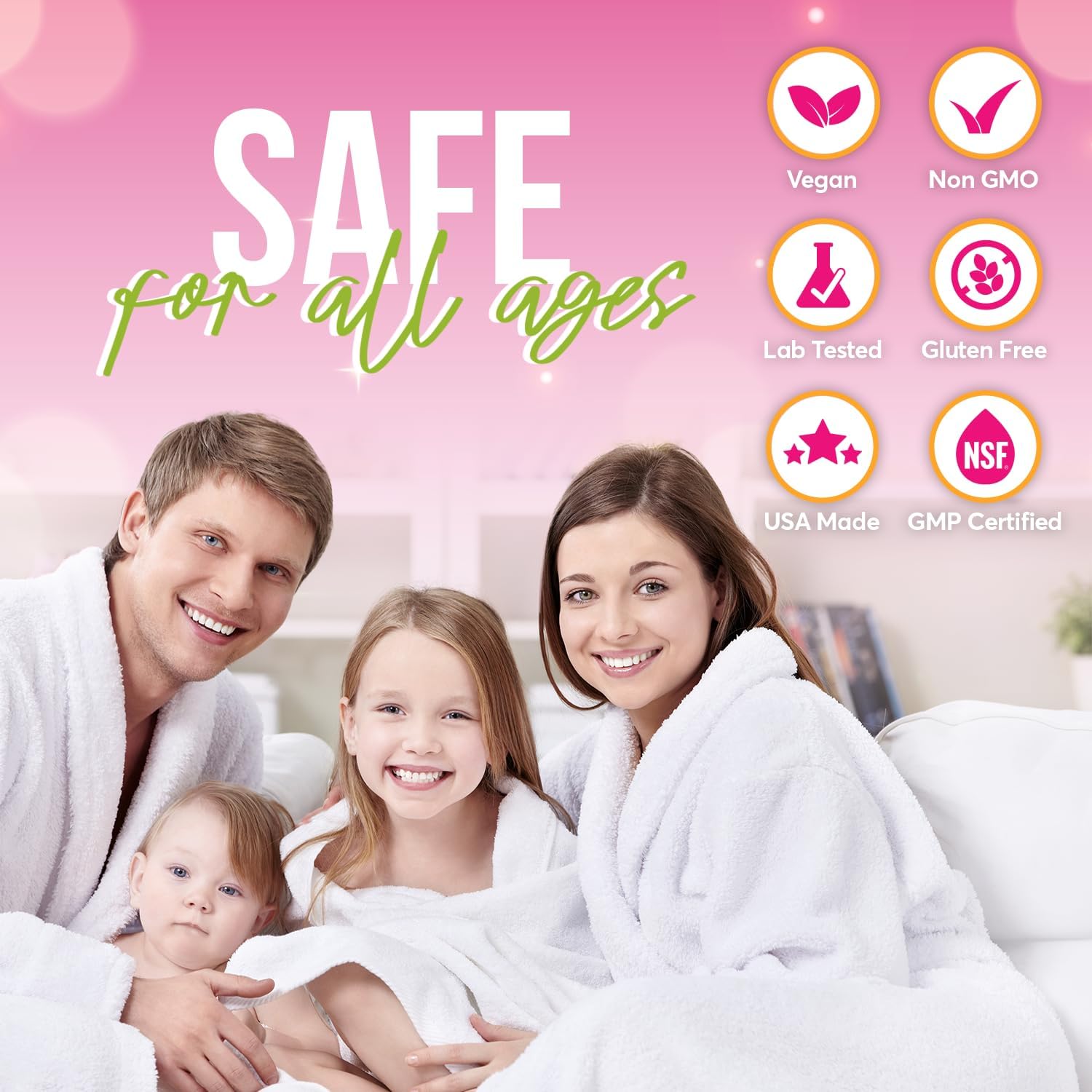 60 ct FIOR Biotin & Collagen Supplements for Hair, Skin, and Nails - Beauty Gummies with Collagen & Biotin for Ultimate Results