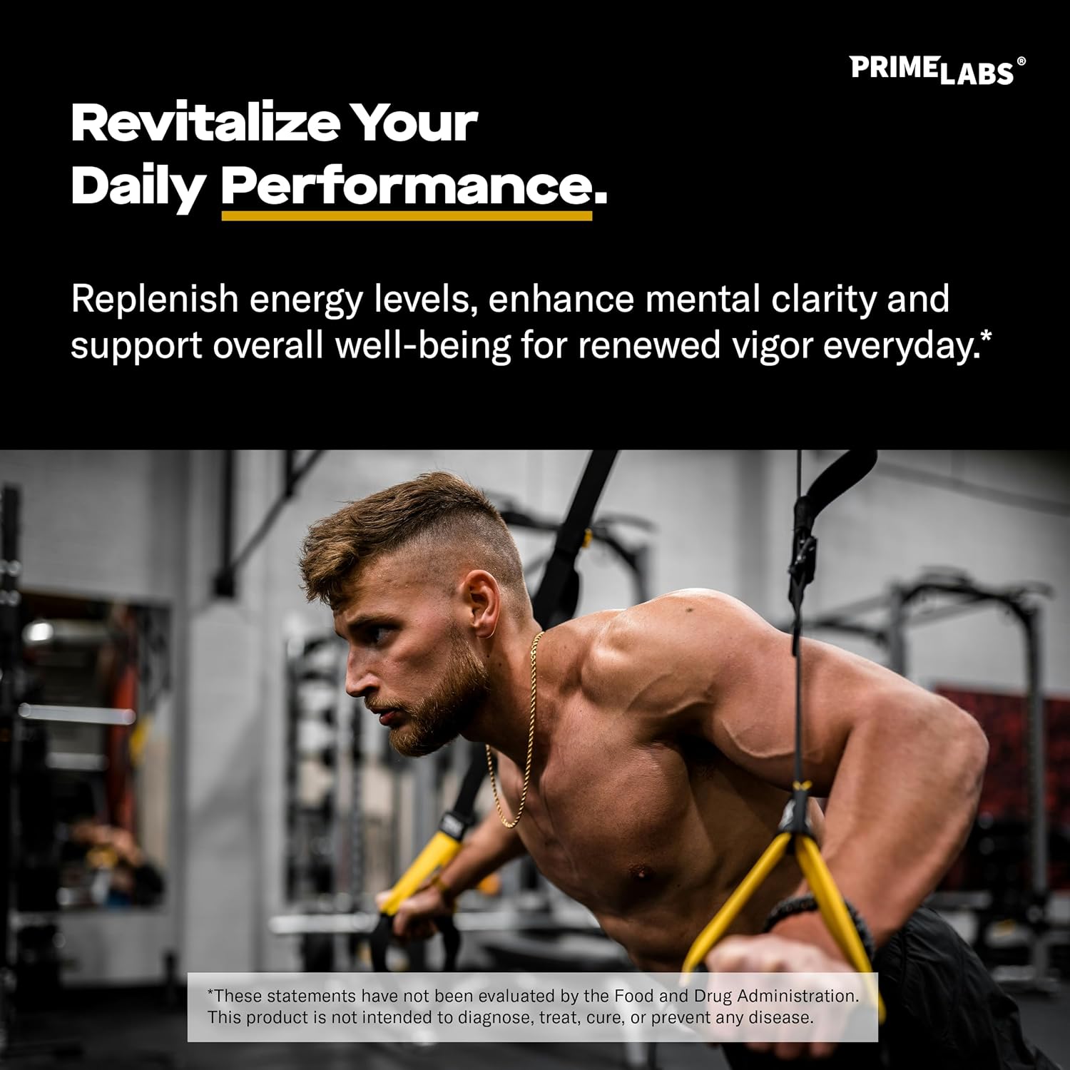 60 ct Prime Labs Tongkat Ali + L Arginine Nitric Oxide Supplement Pack