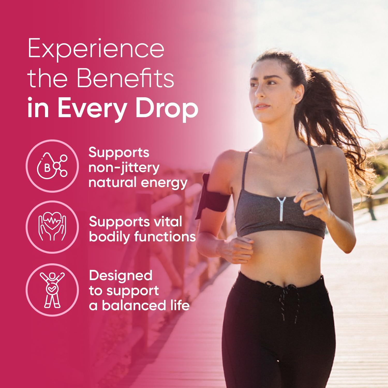 60-Day Supply of BioSource Labs Essential B Complex Sublingual Liquid Drops with Methyl B12, Vegan Vitamin B-Complex