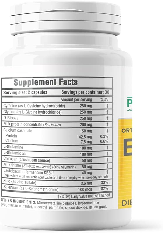 60 Endothione Veggie Capsules by PROVITA - Antioxidant Supplement for Cellular Health and Immunity