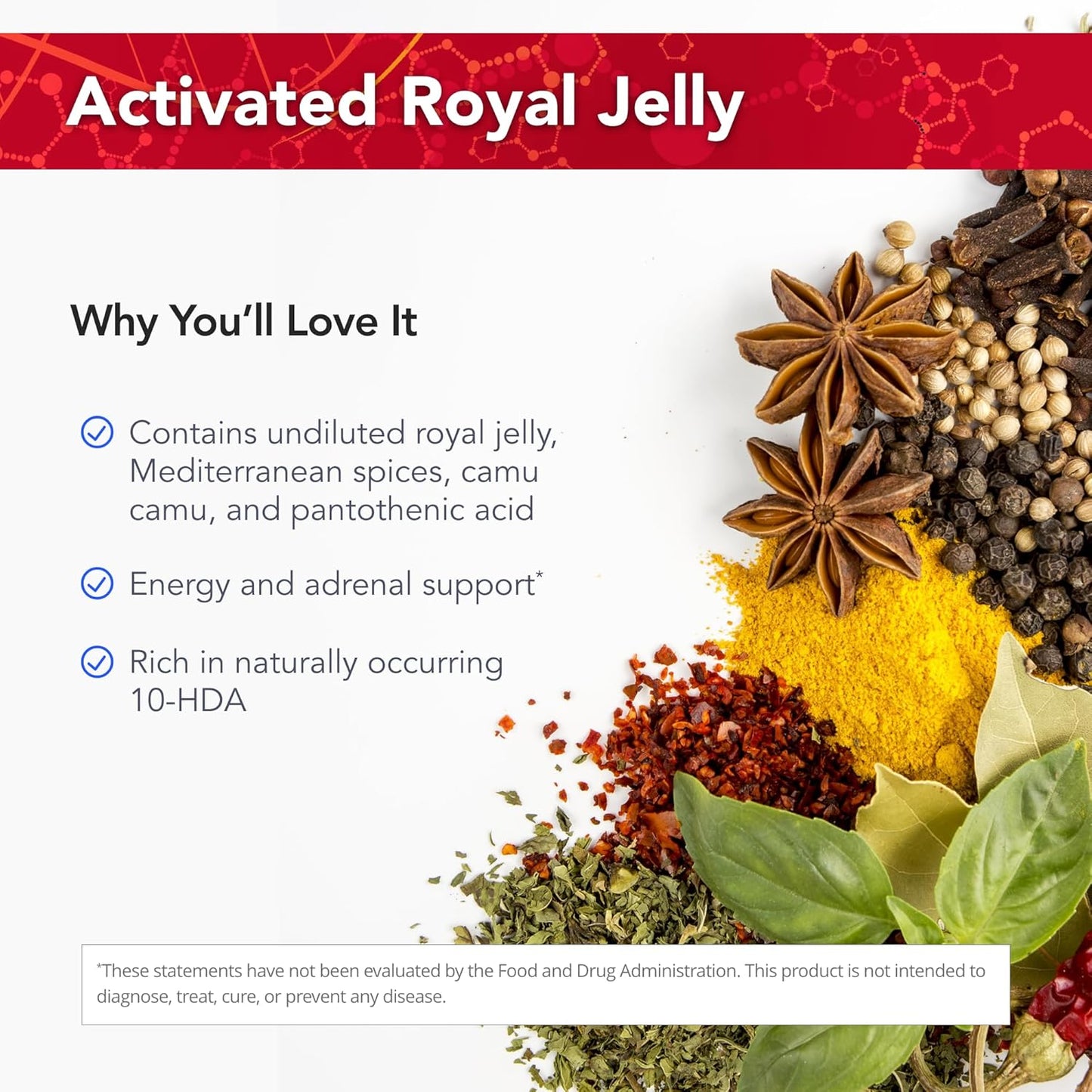 60 mL Physician's Strength Royal Strength: Fresh Royal Jelly & Austrian Pumpkin Seed Oil for Energy & Adrenal Support