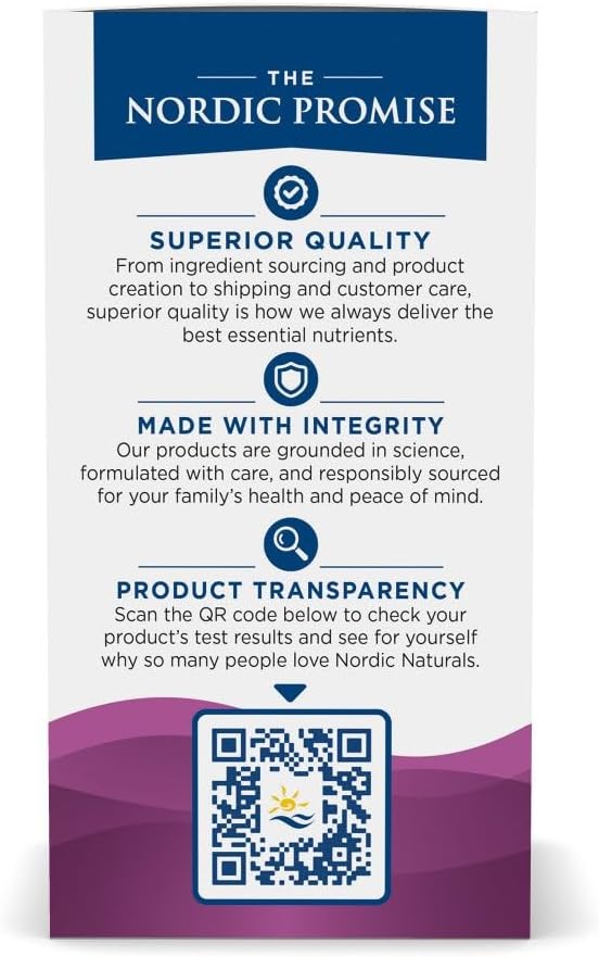 60 Soft Gels of Nordic Naturals Vegan Prenatal DHA with 500 mg Plant-Based DHA for Brain Development in Babies and Healthy Pregnancy - Non-GMO Formula - 30 Servings