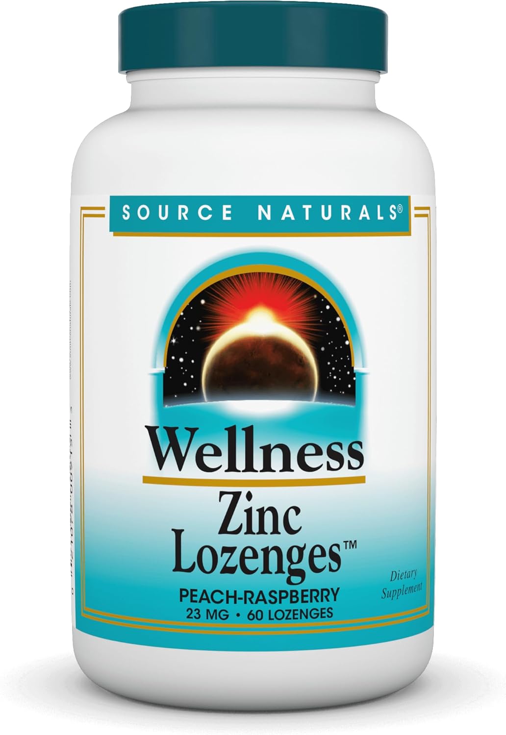 60 Source Naturals Wellness Zinc Lozenges for Immune Support