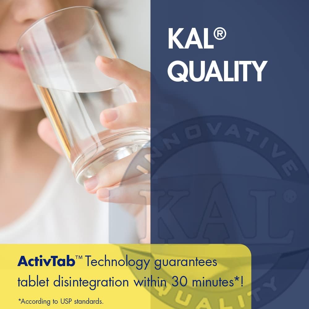 60 Tablets of Kal DHEA-5mg Supplement for Hormonal Support